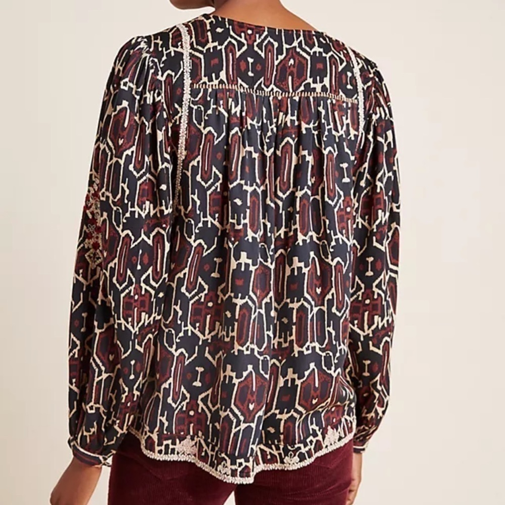 MAEVE Veda Embroidered Blouse - Picture 2 of 10
